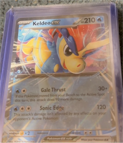 2025 Pokémon Scarlet & Violet #030 Keldeo ex — front