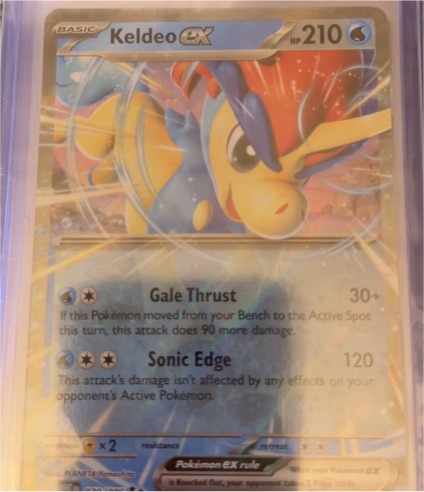 2025 Pokémon SV: White Flare #030 Keldeo ex — front