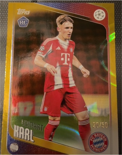2025-26 Topps UEFA Club Competitions #187 Lennart Karl — front