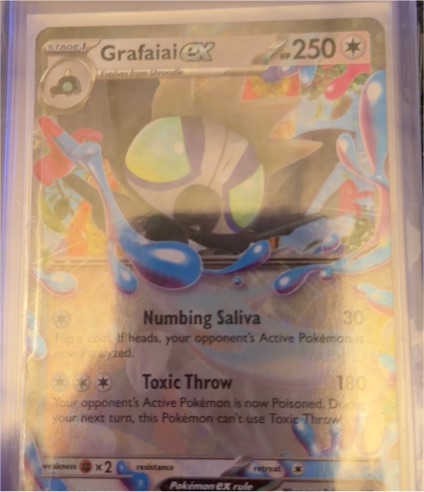 2024 Pokémon TCG SV: Scarlet & Violet Promo Cards #100 Grafaiai ex — front