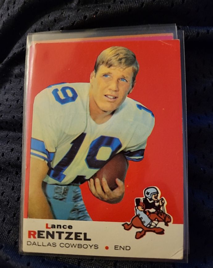 1969 Topps #31 Lance Rentzel — front
