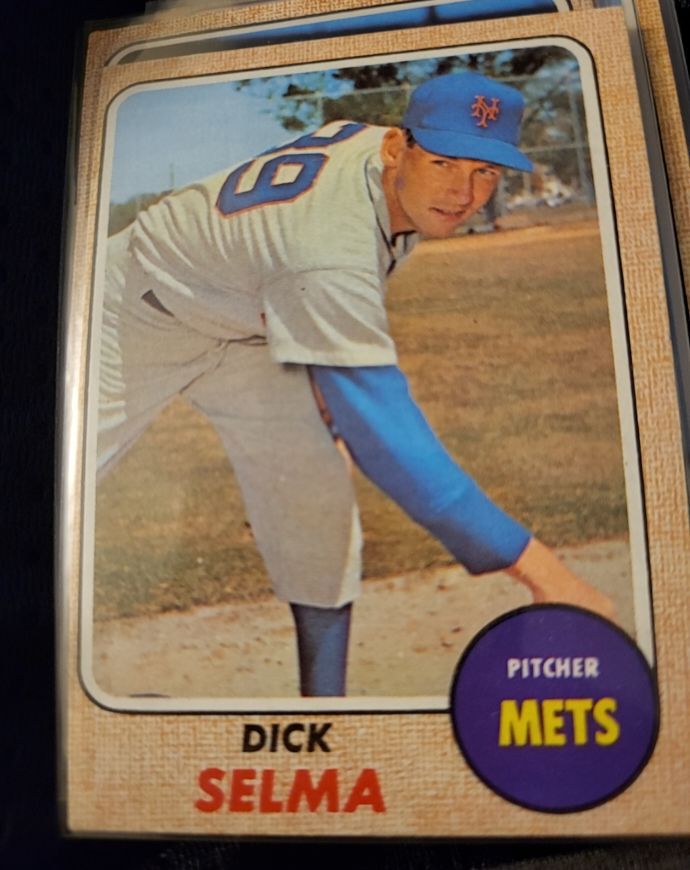 1968 Topps #556 Dick Selma — front