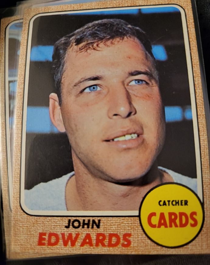 1968 Topps #558 John Edwards — front