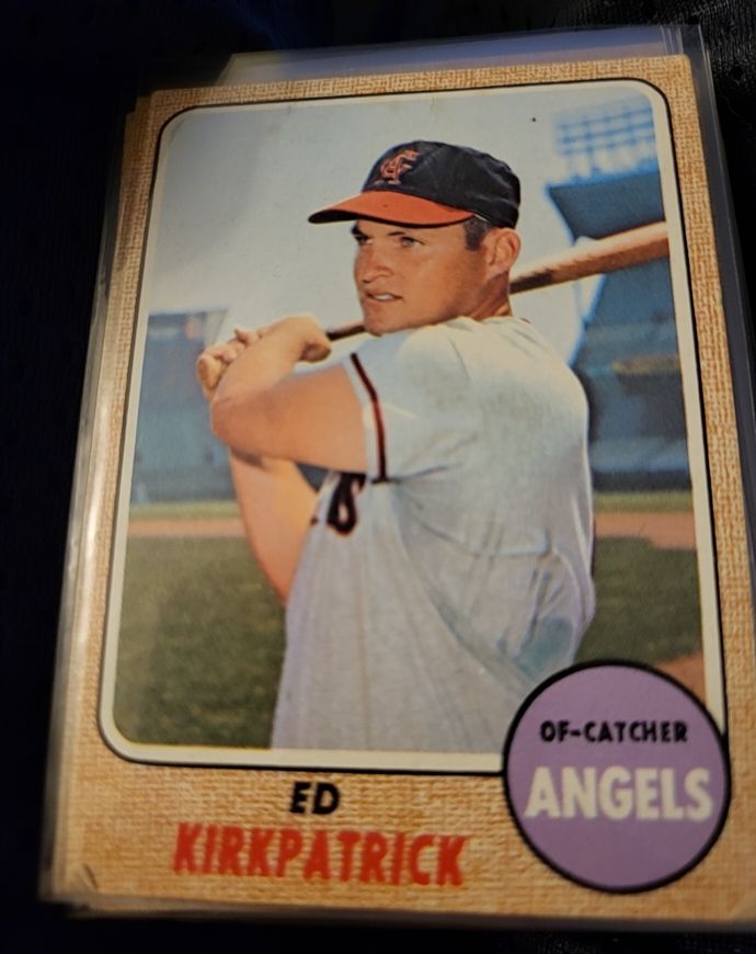 1968 Topps #552 Ed Kirkpatrick — front