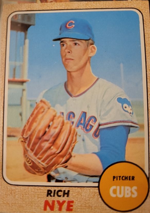 1968 Topps #339 Rich Nye — front