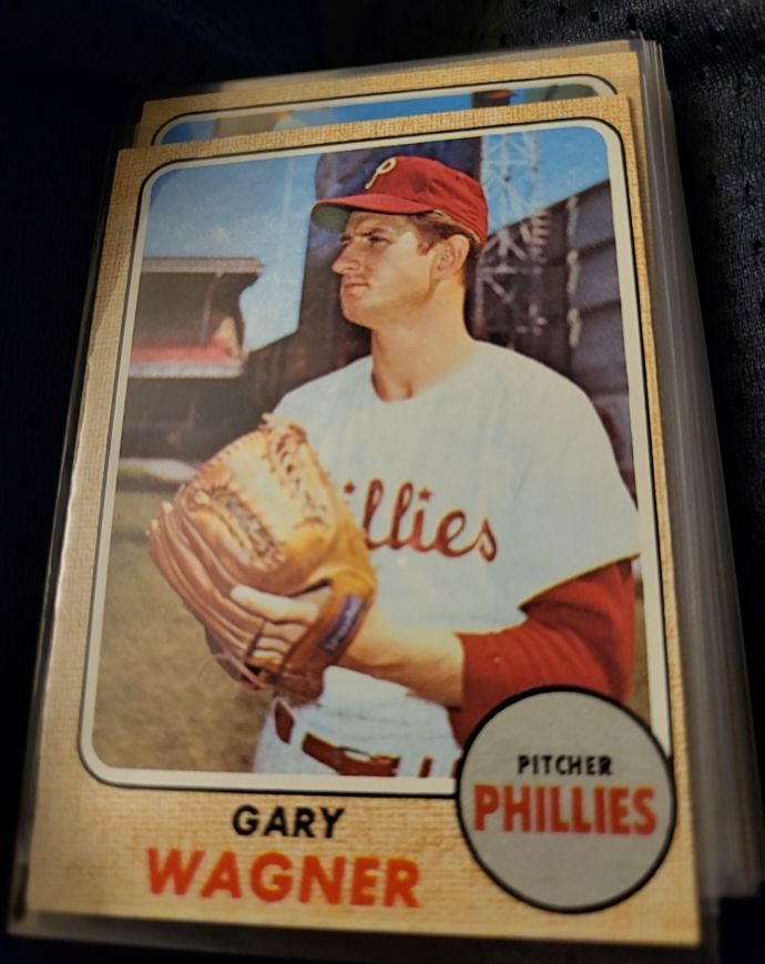 1968 Topps #448 Gary Wagner — front