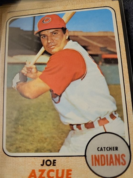 1968 Topps #443 Joe Azcue — front