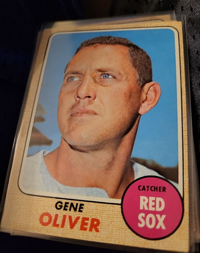 1968 Topps #449 Gene Oliver — front
