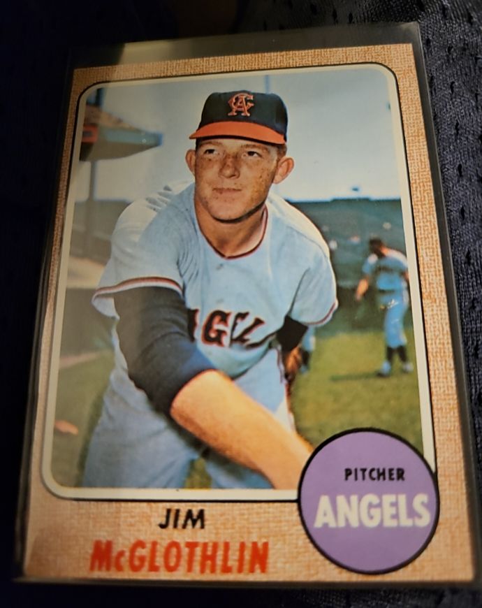 1968 Topps #493 Jim McGlothlin — front