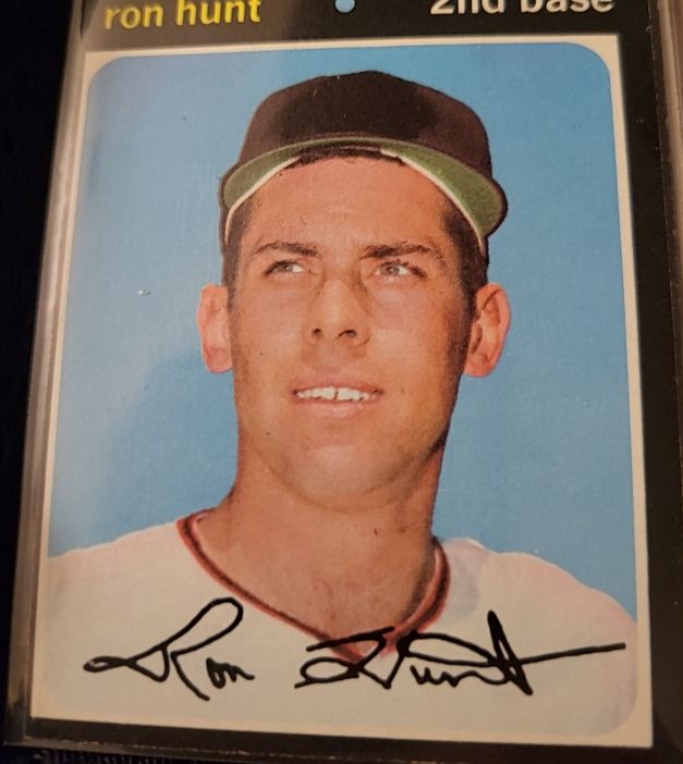 1971 Topps #578 Ron Hunt — front