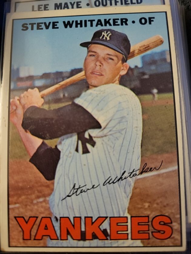 1967 Topps #277 Steve Whitaker — front