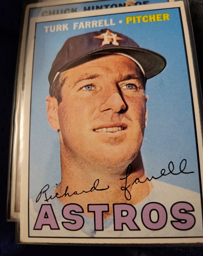 1967 Topps #190 Turk Farrell — front