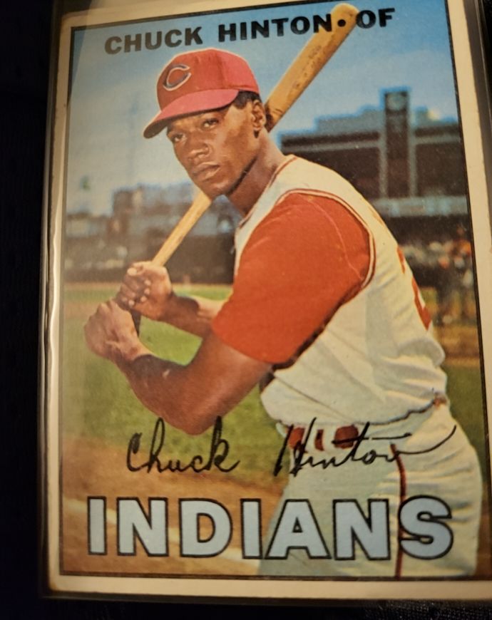 1967 Topps #189 Chuck Hinton — front