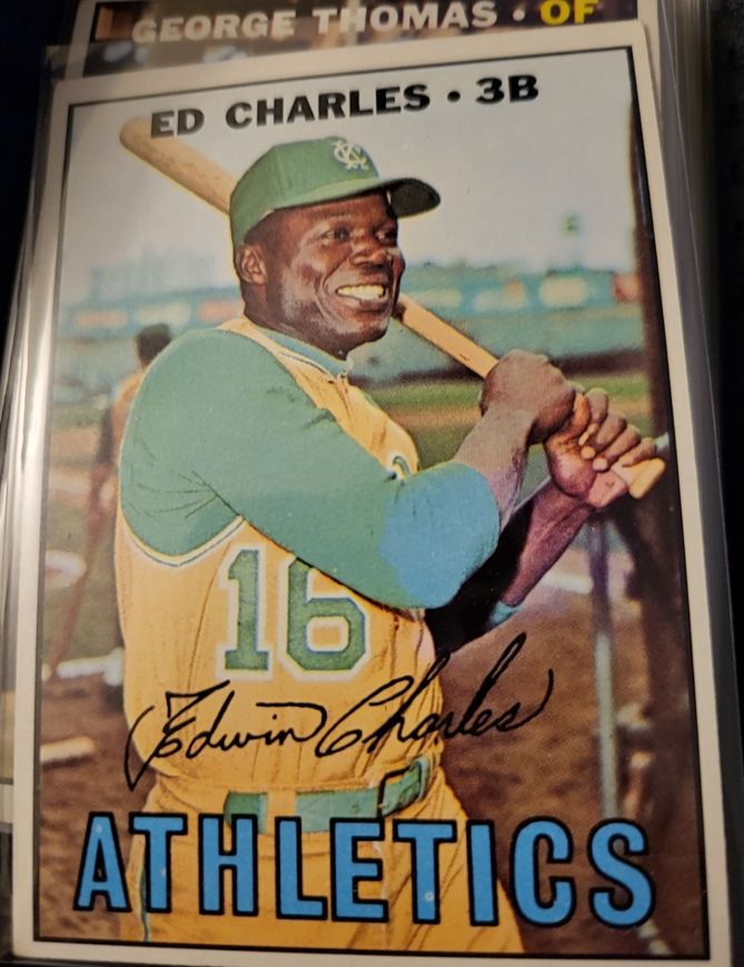 1967 Topps #182 Ed Charles — front