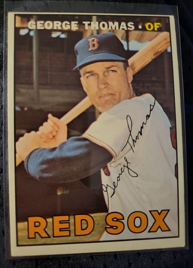 1967 Topps #184 George Thomas — front