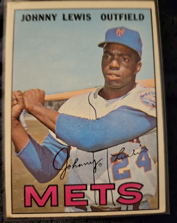 1967 Topps #91 Johnny Lewis — front