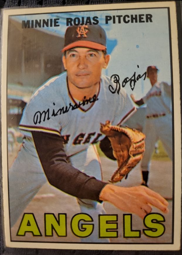 1967 Topps #104 Minnie Rojas California Angels — front