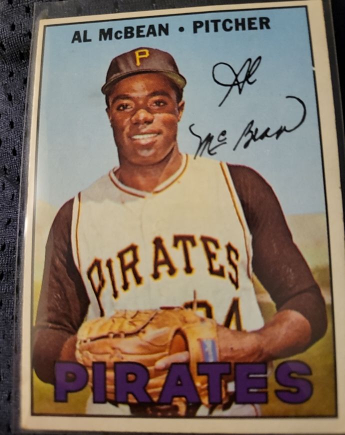 1967 Topps #203 Al McBean — front