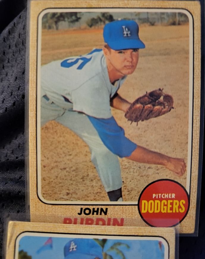 1968 Topps #336 John Purdin — front