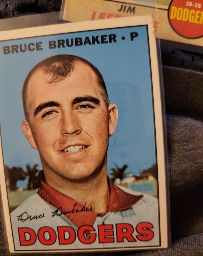 1967 Topps #276 Bruce Brubaker — front