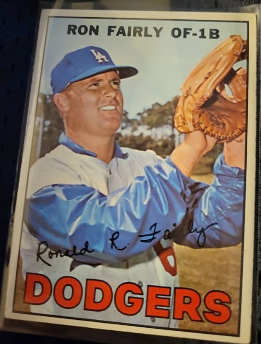 1967 Topps #94 Ron Fairly — front