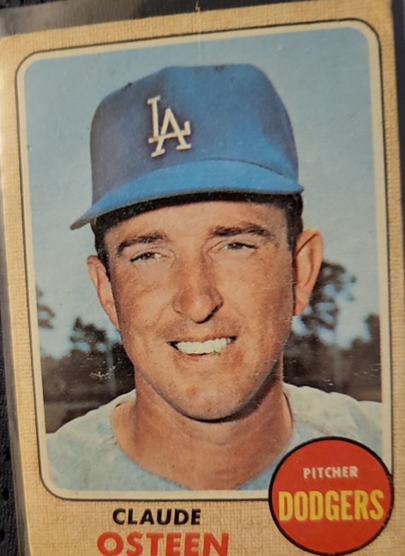 1968 Topps #440 Claude Osteen — front
