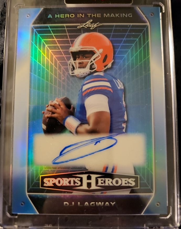 2026 Leaf Sports Heroes DJ Lagway — front