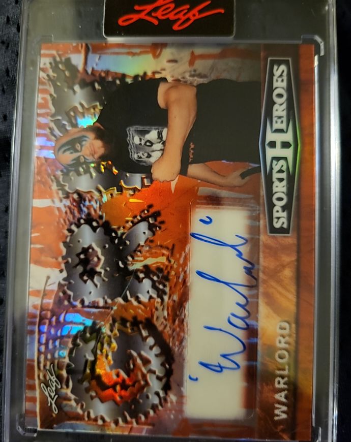 2026 Leaf Sports Heroes #W-LO1 Warlord — front