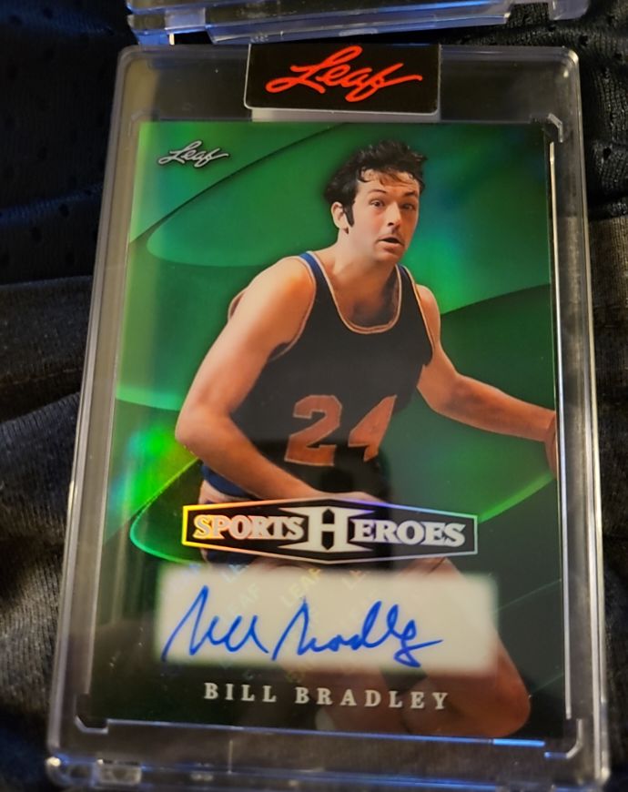 2026 Leaf Sports Heroes Bill Bradley — front