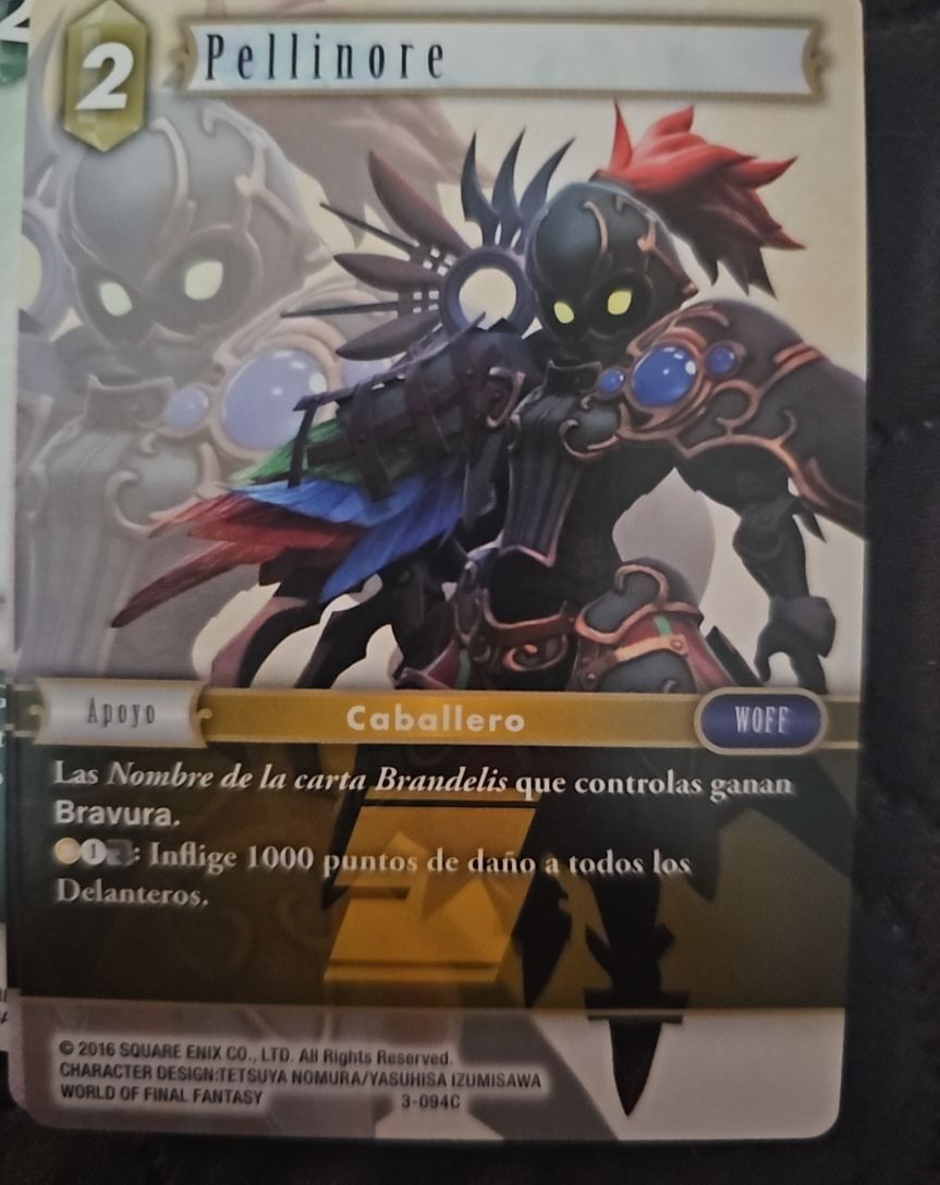 2016 Square Enix Final Fantasy TCG Opus III #3-094C Pellinore — front
