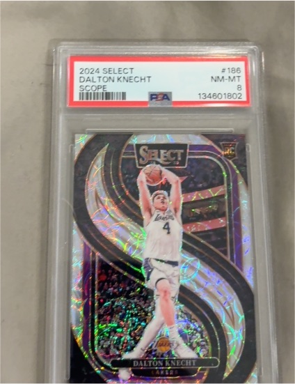 2024 Panini Select #186 Dalton Knecht — front