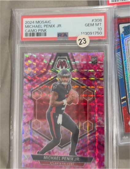 2024 Panini Mosaic #308 Michael Penix Jr. — front
