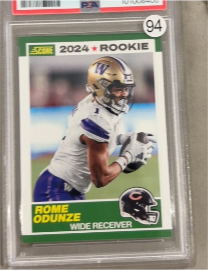 2024 Score #94 Rome Odunze Rookie — front