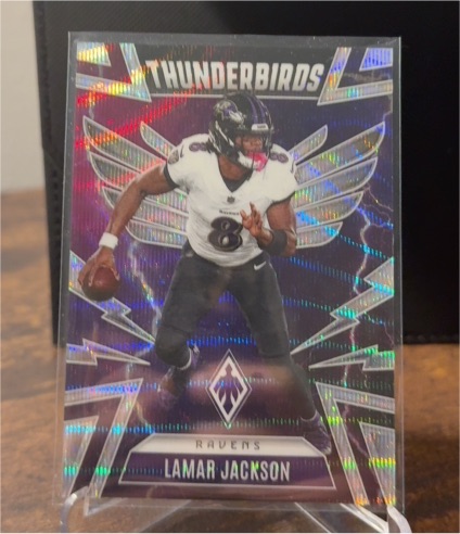 2025 Panini Phoenix Thunderbirds #4 Lamar Jackson — front