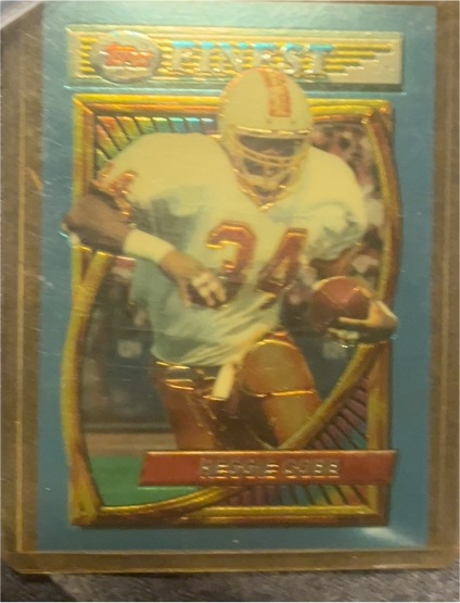 1994 Topps Finest #15 Reggie Cobb — front
