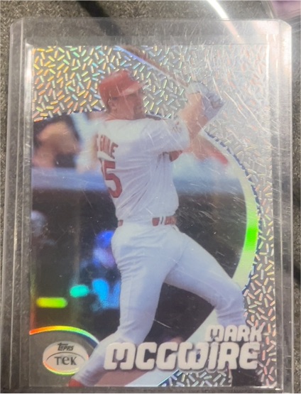 1998 Topps TEK #5 Mark McGwire — front