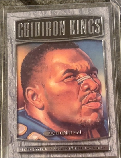 1999 Donruss Gridiron Kings #GK2 Fred Taylor — front