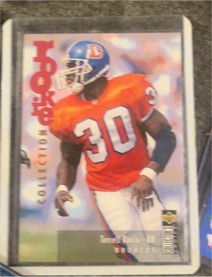 1995 Upper Deck Collector's Choice Update #U17 Terrell Davis Rookie — front