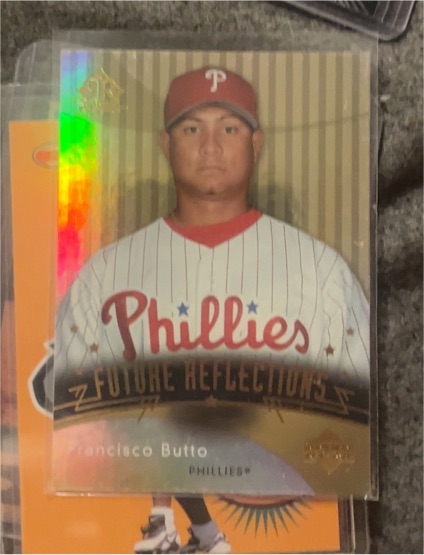 2005 Upper Deck Reflections #225 Francisco Butto — front