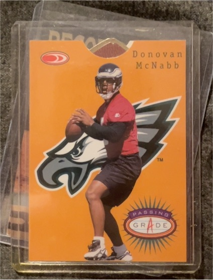 1999 Donruss Preferred QBC Passing Grade #7 Donovan McNabb — front