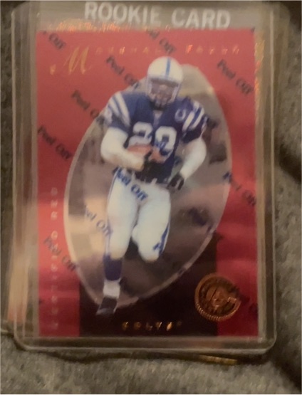 1997 Pinnacle Certified #94 Marshall Faulk — front