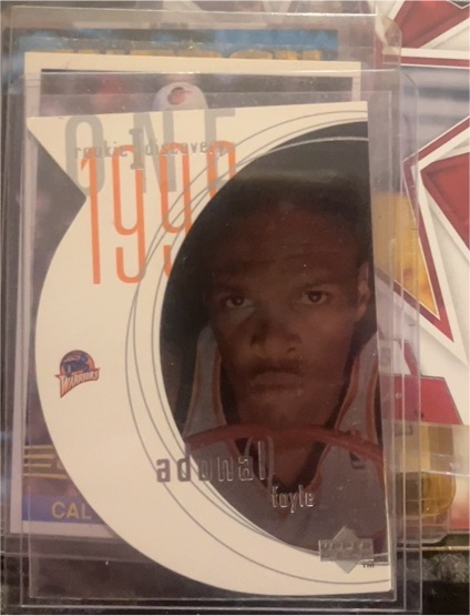 1997-98 Upper Deck Rookie Discovery I #R8 Adonal Foyle — front