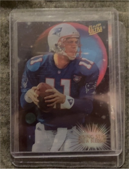 1995 Fleer Ultra #3 Drew Bledsoe Rising Star — front