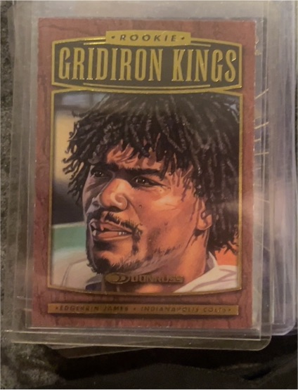 1999 Donruss #RGK4 Edgerrin James Rookie Gridiron Kings — front