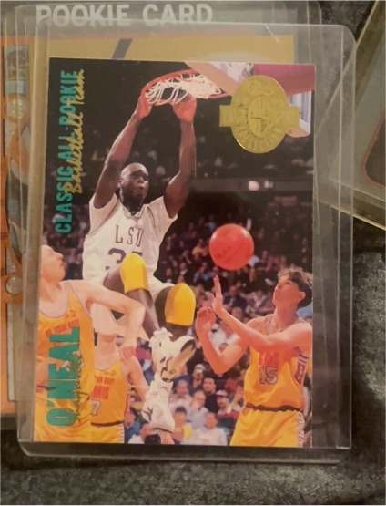 1993 Classic Four Sport #315 Shaquille O'Neal LSU Tigers — front