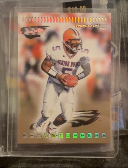 1999 Pacific Revolution Showstoppers #1 Jake Plummer — front