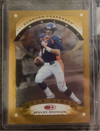 1997 Donruss Preferred #34 John Elway — front