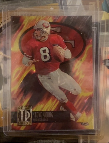 1995 Pinnacle Team Pinnacle #1 Steve Young — front
