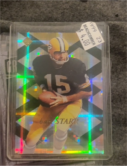 1999 Collector's Edge Masters #23 Bart Starr — front