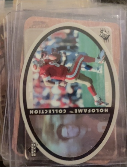 1996 Upper Deck SPx Holofame Collection #Hx8 Jerry Rice — front